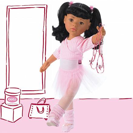 Кукла Ханна балерина азиатка, с 2 комплектами одежды 
